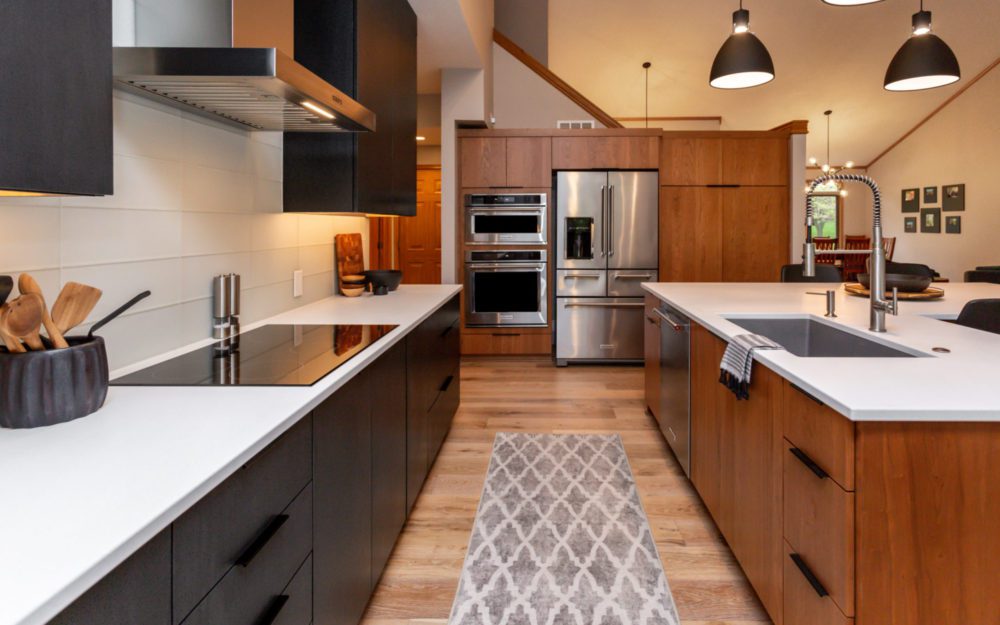 A smooth kitchen remodeled design